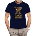 thumbnail image 3 of Don't Thank Me Thank My Brothers T-shirt Men's -SmartPrintsInk Designs, 3 of 4