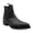 Black, variant on Men’s J Toe LeatherAnkle Cowboy Boot