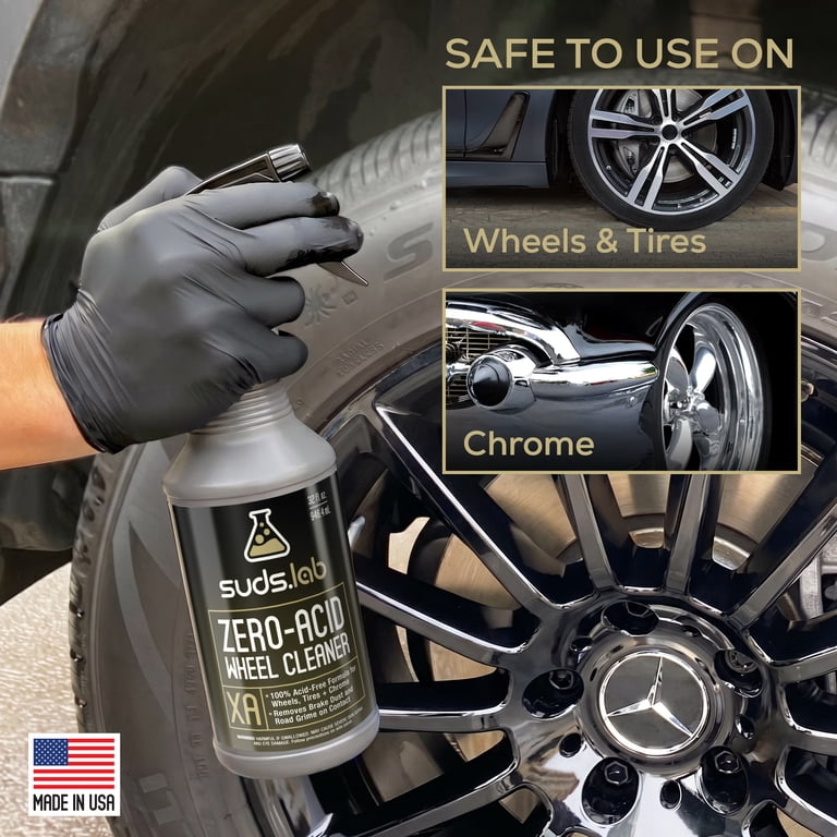 Suds Lab XA Zero-Acid Wheel Cleaner, pH Balanced Brake Dust
