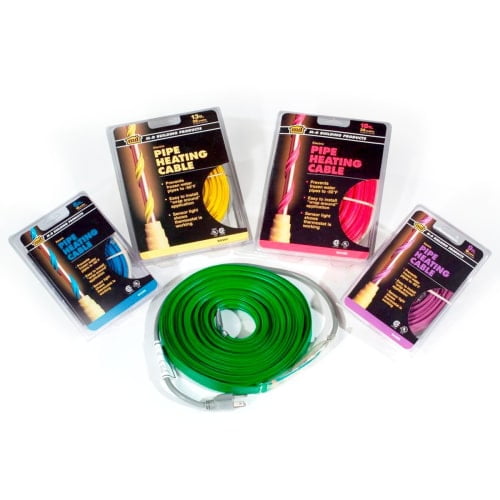 MD Building Products 64444 30' Pipe Heating Cable with Thermostat