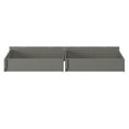thumbnail image 6 of AFI Set of 2 Solid Wood Under Bed Storage Drawers, Twin/Full, Grey, 6 of 8