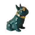 thumbnail image 1 of Estatua de perro realista, decoración de escritorio, figura, escultura, adorno coleccionable Verde, 1 of 7