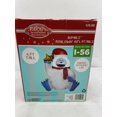 Holiday Time Inflatable Abominable Snowman, 4'