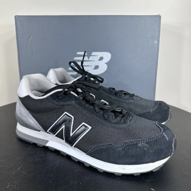 NEW BALANCE 515 ML515RB3 BLACK GRAY MEN'S SIZE 12 WALKING RUNNING SNEAKERS