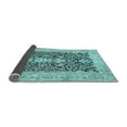 thumbnail image 2 of Ahgly Company Indoor Rectangle Animal Light Blue Traditional Area Rugs, 8' x 12', 2 of 4