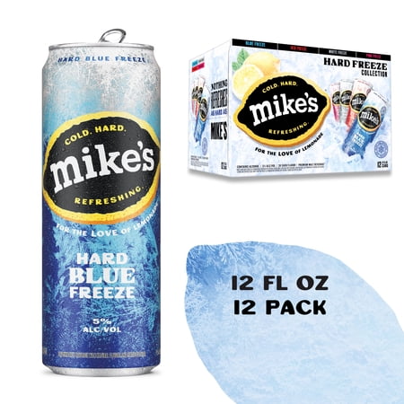 Mike's Hard Freeze Variety Pack, 12 Pack, 12 fl oz Cans, 5% ABV