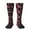 2 Black-2, variant on Humming Bird And Tropical Knee Socks, High Socks Long Stretchy Sock Women Knee High Stocking, Long Socks for Women