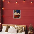 thumbnail image 2 of Stupell Industries Joyful Bathtub Santa White Framed Giclee Art, design by Arlington Prints, 2 of 8