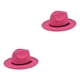 thumbnail image 3 of Minnieouse Sombreros Para Unisex - Para Atracciones Turísticas Y Bodas Gorras Alta Durable Elegante Ecológico Cómodo BF127-13 rosa rojo 1 2piezas, 3 of 6