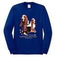 thumbnail image 2 of If It's Not a Bassett Hound Its Just a Dog Gift | Mens Dog Lover Long Sleeve T-Shirt, Royal, 2XL, 2 of 3