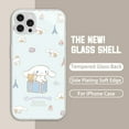 thumbnail image 4 of Sanrio Cinnamoroll Phone Case For iPhone 14 13 12 Mini Pro XS Max X Plus SE XR Tempered Glass Cover 2024, 4 of 7