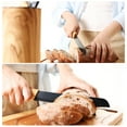 thumbnail image 4 of Hecef 6-Piece Kitchen Knife Set with Olive Wood Block, Sharp Stainless Steel Chef Knife Set, Non-Stick Prof Knives., 4 of 13