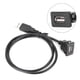 thumbnail image 4 of Cable adaptador USB 2.0 para tablero de instrumentos, cable de extensión de audio de un solo puerto para automóvil y motocicleta., 4 of 10