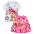 thumbnail image 1 of Nouvelle Robe de Cosplay pour Filles Mode ins Ensemble Deux Pièces pour Enfants Impression 3D Jupe Plissée, 1 of 2