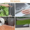 thumbnail image 5 of 2 roll Transparent Window Weather Sealing Tape, 2 Inch x 33 FT, Weather Stripping Residue-Free Clear Window Insulation Tape for Doors Windows and Shower Glass Gaps, 5 of 6