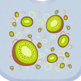 thumbnail image 4 of Inktastic Kiwi Fruit Party Boys or Girls Baby Bib, 4 of 4