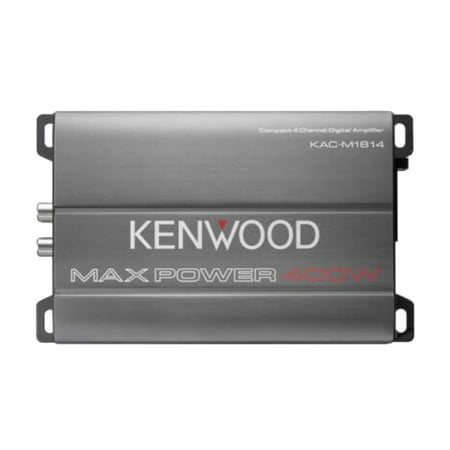Kenwood KAC-M1814 Compact 4-Channel Digital Power Amplifier Micro
