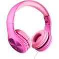 thumbnail image 1 of ¡Nuevo! LilGadgets Connect + PRO Kids Premium Volume Limited Auriculares con cable con SharePort y micrófono en línea (niños) - Rosa, 1 of 3