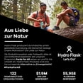 thumbnail image 2 of Hydro Flask Wide Mouth 20 oz Stone Stainless Steel Water Bottle, 2 of 7