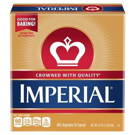 Imperial Vegetable Oil Spread, 16 oz Box, 4 Sticks (Refrigerated)