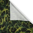 thumbnail image 3 of Ambesonne Vines Kitchen Curtains, Dark Tones Abstract Ivy Grape, 55"x45", Olive Green Dark Green, 3 of 3