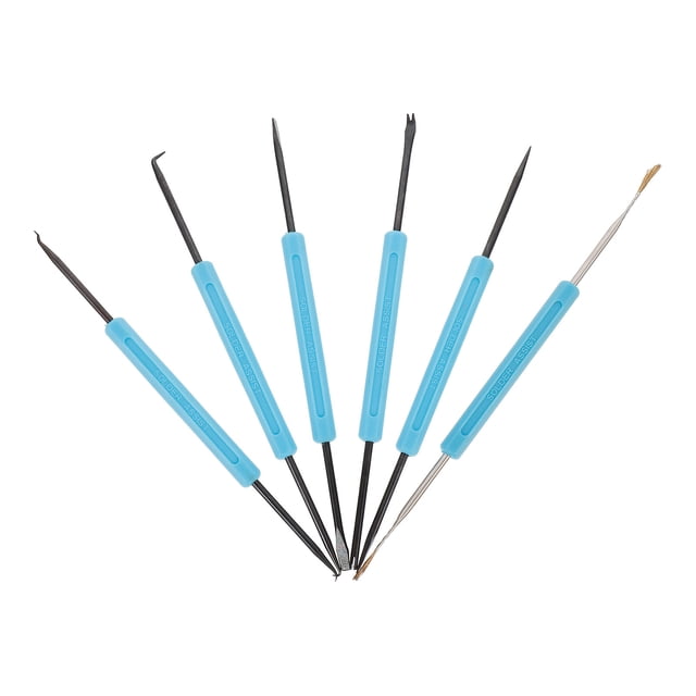 RENACLIPY 6Ud Kit Auxiliar De Soldadura Para Reparación De Con Mango Cómodo Azul