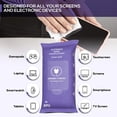 thumbnail image 2 of shiyou-Swanky Cables Screen Cleaner Wipes: Electronic Wipes for Screens - Computer Screen Wipes for Lens, Phone, Tv Screen and Monitor Cleaning - Tech Wipes & Microfiber Cloth (Soft Wipes, 120 Count), 2 of 4
