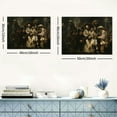 thumbnail image 6 of ARISTURING The Night Watch Rembrandt Print - Rembrandt Wall Art - Baroque Art Poster - Famous Painting Posters Vintage Canvas Pictures for Living Room Bedroom Bathroom  16x12inch, 6 of 6