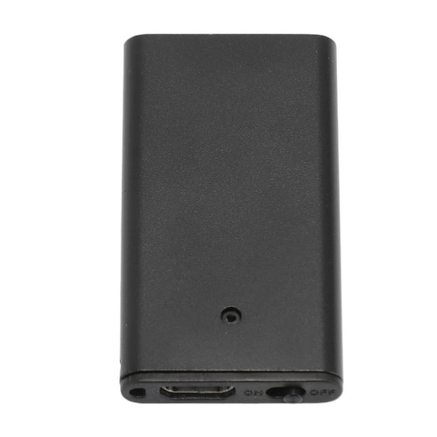 Grabadora Pequeña, Grabadora MP3 De Bolsillo Recargable, Reducción De Ruido HD Para Para Conferencias