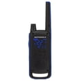 thumbnail image 4 of 3 x Radios Bidireccionales Motorola Talkabout T800 Par Azul/negro + Spray Desinfectante para Micrófono + 3 x Paño de Microfibra Motorola, 4 of 7