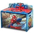 thumbnail image 4 of Marvel Spider-Man Deluxe Toy Box by Delta Children, Greenguard Gold Certified, 4 of 9
