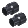 thumbnail image 1 of Uxcell 2-Pack Adaptador de Reducción de Tubo, Conector de Acoplamiento Reductor Recto de 1-1/2"*1", Gris, 1 of 6