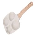thumbnail image 1 of 4 Cups Frying Pan, Corrosion Resistance Induction Cooker Pan Oil Free Cooking  For Eggs Pancake Burger, 1 of 8