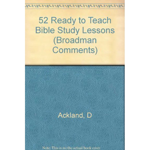 Pre-Owned Broadman Comments, 1994-95: 52 Ready-To-Teach Bible Study Lessons Paperback