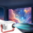 thumbnail image 4 of YUNAFFT 1080P HD Portable Projector For Hometr - Thin WiFi - Enabled For Phone Screen Mirroring, 4 of 9