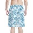 thumbnail image 2 of Binienty Men's Beach Shorts Swim Trunks With Tropical Floral Print - Quick Dry for Summer Vacation and Water Activities, 2 of 8