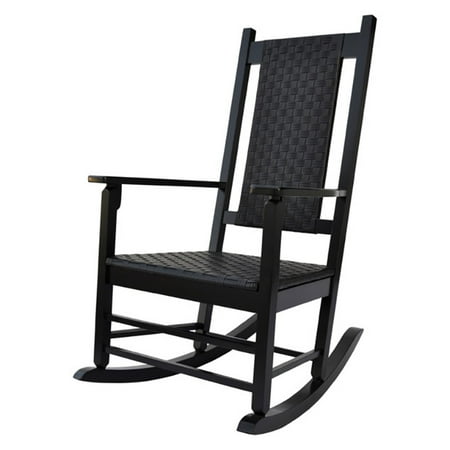 Hampton Porch Rocker - Black