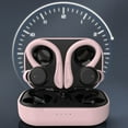 thumbnail image 6 of Oggfader Wireless Earbuds New TWS Bluetooth 5.0 Earphones Charging Box Wireless Headphone Stereo Sports IPX6 Earbuds Headsets With Microphone Pink, 6 of 6