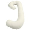 Leachco Snoogle Chic Jersey Body Pillow - Ivory