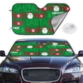 thumbnail image 2 of Kdxio Cute Santa Print Windshield Sun Shade,UV Rays and Sun Heat Protection,Sunshade for Car Windshield,Car Shade Front Windshield -, 2 of 6