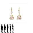 thumbnail image 1 of Heliisoer Hair Clip Without Ear Hole Slimming Ear Rings Metal Ear Nail Multilayer Diamond Inlaid C-shaped Lymph Detumescence Ear Rings, 1 of 6