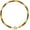 Amber, variant on Amber Stone Beaded Gemstone Necklace for Women Boho Rainbow Bead Choker Neckalce Natural Stone Necklace[t9815]