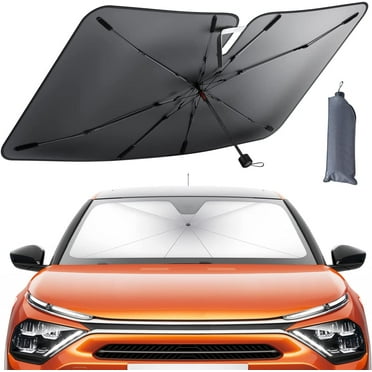 VACUSHOP UV Block Coating Windshield Sun Shade, 55"x31"