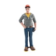 thumbnail image 3 of Rushawy Miniature Figure Movie Props Fairy Garden Diorama Scenery Hand Painted Craft Worker, 3 of 9