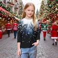 thumbnail image 7 of ITSAME Boys Girls 3/4 Sleeve Shirt, Xmas Graphic Crewneck Fashion Casual Spring Fall Christmas Holiday Tops Multicolor 3T, 7 of 7