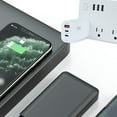 thumbnail image 2 of Bouanq Potable USB /Type C Charger 65W GaN Charger USB C Fast Charger PD 3.0 Charger Foldable Wall Charger Compatible For Cell Phones Tablets Laptops Headphones, 2 of 6