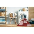 thumbnail image 2 of Ahgly Tapis d'Intérieur Lavable en Machine Carré Rouge, 3 Pieds Carré, 2 of 7