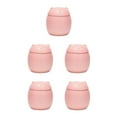 thumbnail image 3 of kurtrusly Large Capacity Ceramic Canisters Cute For Wide Application Ceramics Cat Form Ceramic Tea Jars Cat Shape Storage Jars pink 150ml 5Set, 3 of 6