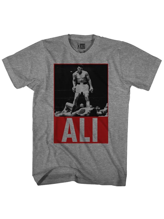 Muhammad Ali Ali Liston Graphite Heather Adult T-Shirt