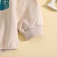 thumbnail image 6 of Okbabeha Toddler Baby Boy Crewneck Sweatshirt Long Sleeve Bubble Romper Sibling Matching Outfits Fall Winter Cute Clothes, 6 of 7